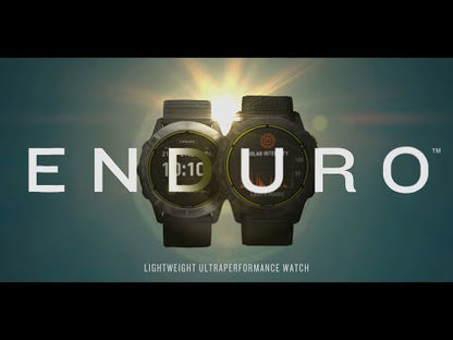 Garmin Enduro 2 DLC Titanium GPS Watch - Black