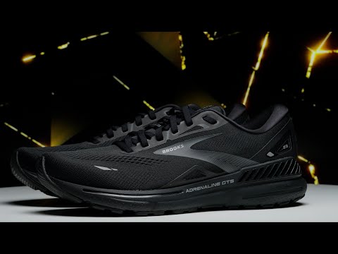 Brooks adrenaline black sale