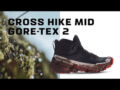 Salomon Cross Hike 2 GORE-TEX Womens Walking Shoes - Brown
