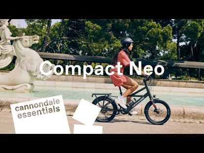 Cannondale Compact Neo Electric Hybrid Bike 2024 - Smoke Black