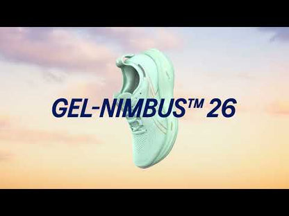 Asics Gel Nimbus 26 Womens Running Shoes - Blue