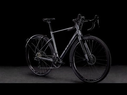 Cube Nuroad Race FE Gravel Bike 2022 - Grey & Black
