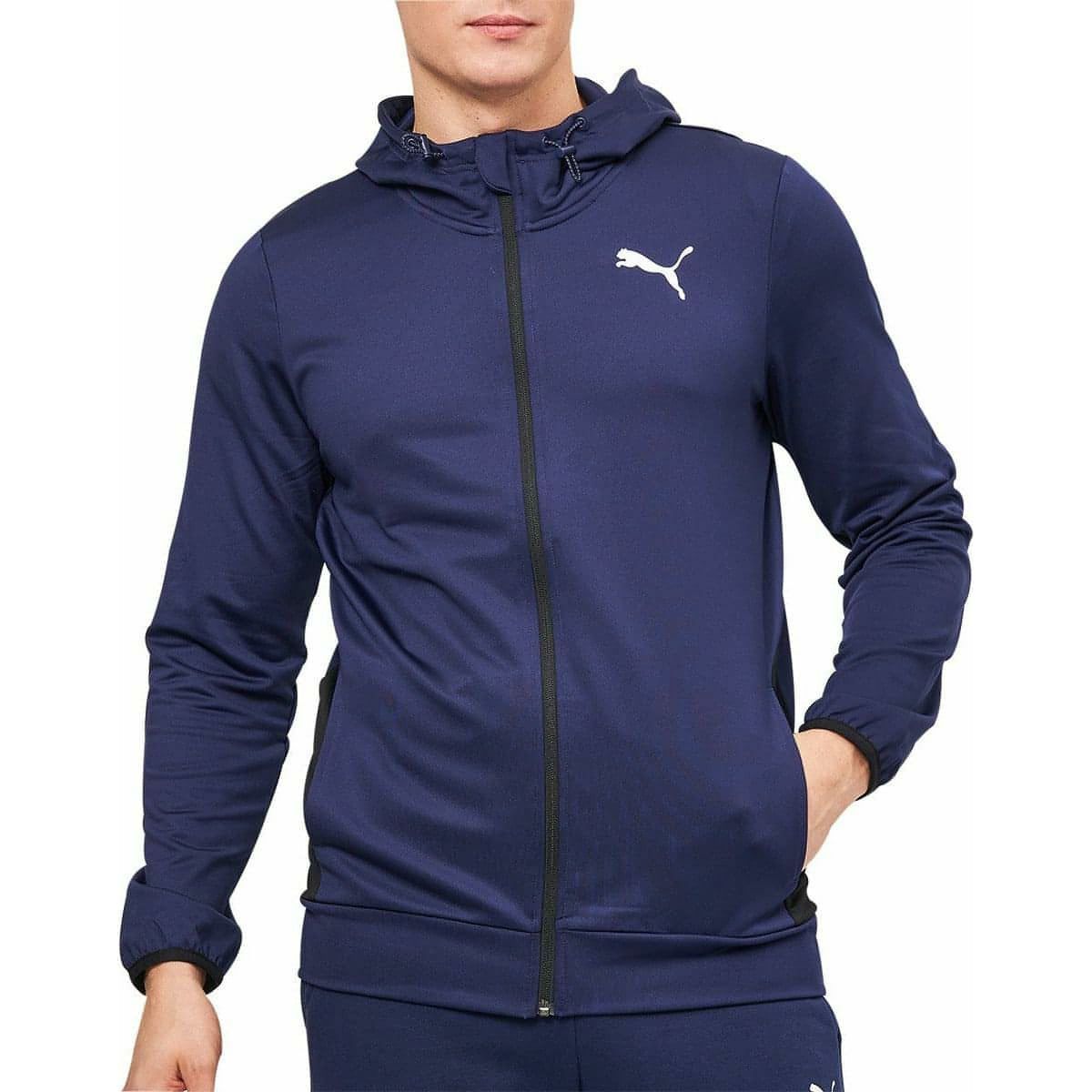 Puma RTG Full Zip Mens Hoody - Navy - Start Fitness