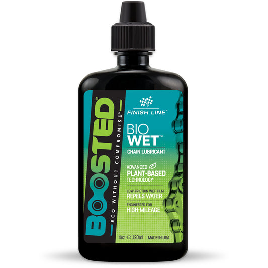 Finish Line Boosted Bio Wet Chain Lube - 120ml