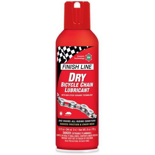 Finish Line Dry Ceramic Tech Chain Lube Aerosol - 240ml