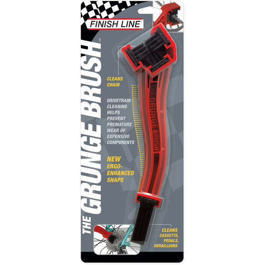 Finish Line Grunge Brush Solo - Red
