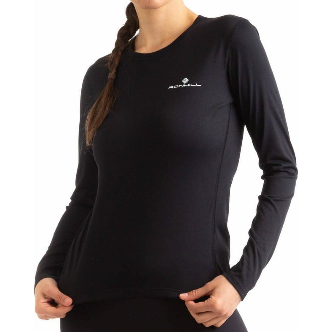 Ronhill Core Long Sleeve Womens Running Top - Black - Start Fitness