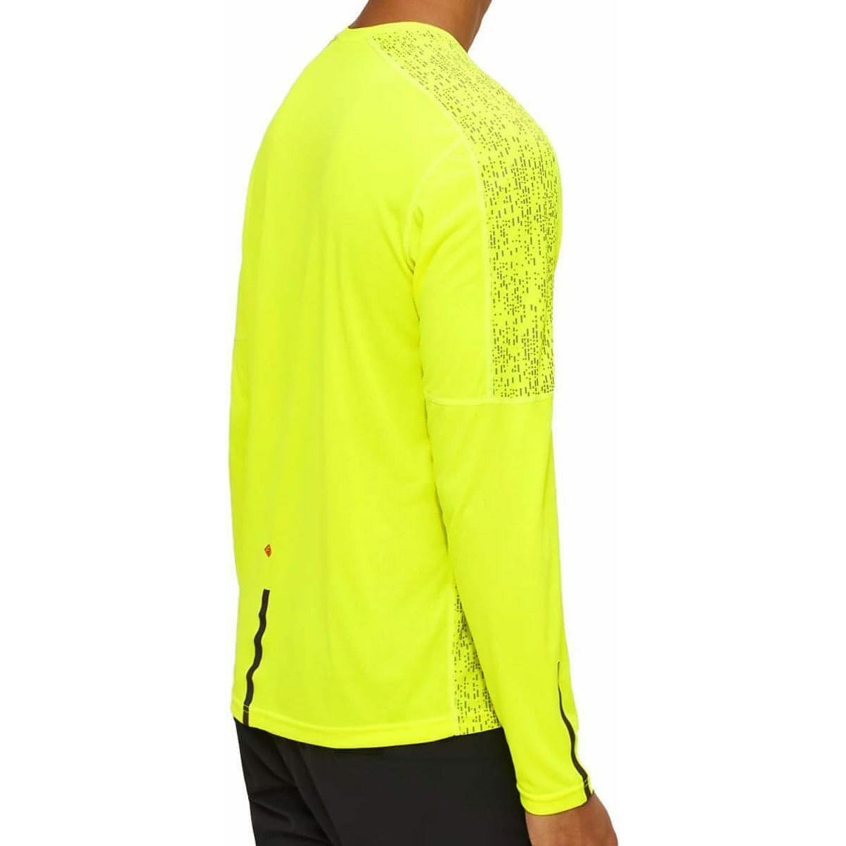 Ronhill Life Nightrunner Long Sleeve Mens Running Top - Yellow - Start Fitness