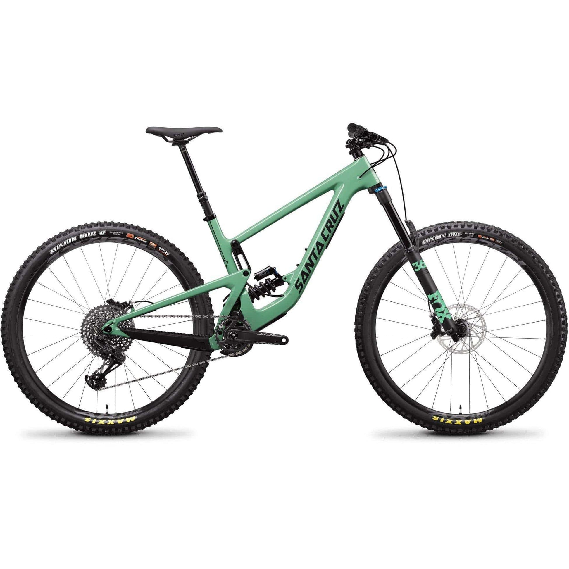 Santa Cruz Megatower C S Mountain Bike 2020 - Green SCMTCS19GN-XL - Start Fitness