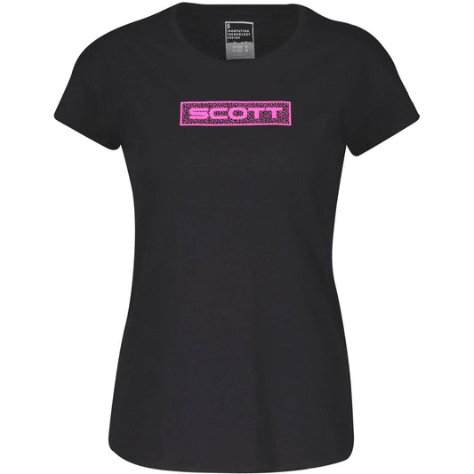 Scott 10 Casual Slub Short Sleeve Womens Cycling Top - Black 7613368491804 - Start Fitness