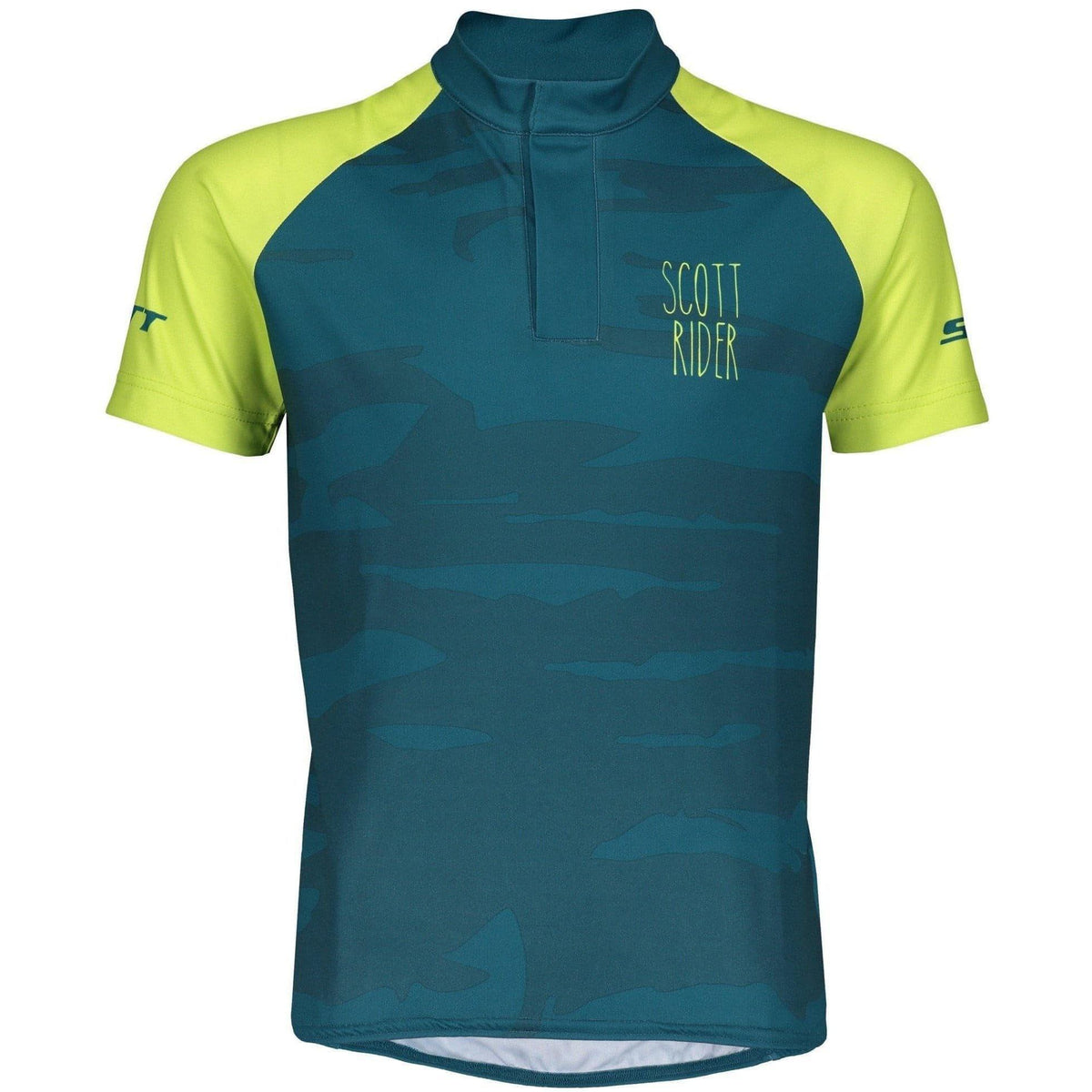 Scott RC Team Short Sleeve Junior Cycling Jersey - Blue - Start Fitness
