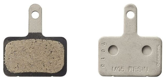 Shimano M05-RX Disc Brake Pads and Spring - Resin with Steel Back