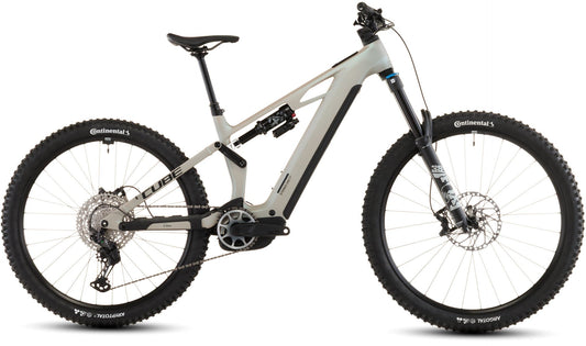 Cube Stereo Hybrid One77 HPC SLX 800 Full Suspension Electric Mountain Bike 2026 - Glintsand