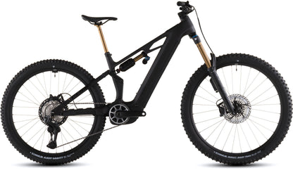 Cube Stereo Hybrid One77 HPC AT 800 Carbon Full Suspension Electric Mountain Bike 2026 - Black