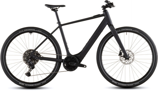 Cube Editor Hybrid Pro 400X Electric Hybrid Bike 2026 - Coal