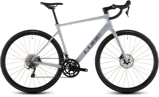 Cube Attain Race Road Bike 2026 - Fog Grey