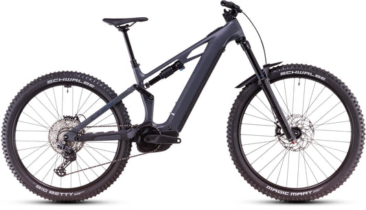 Cube Stereo One77 HPC Race 800 Electric Full Suspension Mountain Bike 2025 - Slab Grey