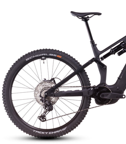 Cube Stereo Hybrid One77 HPC SLX 800 Carbon Electric Full Suspension Mountain Bike 2025 - Blackline
