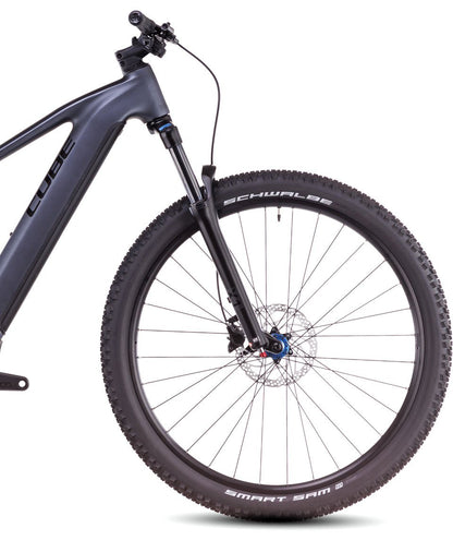 Cube Reaction Hybrid Pro 600 Electric Mountain Bike 2025 - Metallic Grey