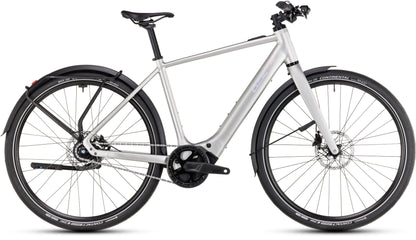 Cube Editor Hybrid SLX FE 400X Electric Hybrid Bike 2025 - Sleek Grey