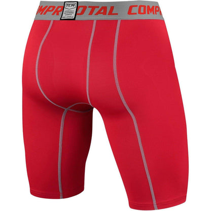 TCA Pro Performance Compression Junior Short Tights - Red - Start Fitness