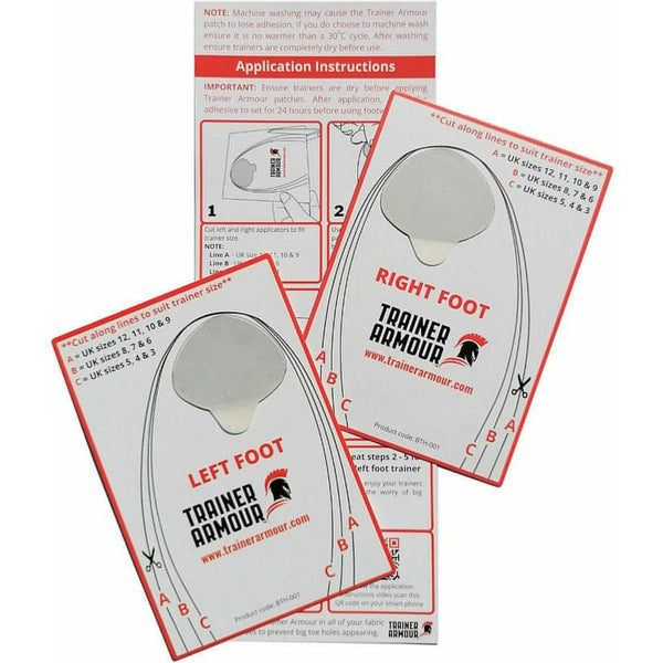 Trainer Armour Big Toe Hole Preventer Patches 745110840299 - Start Fitness