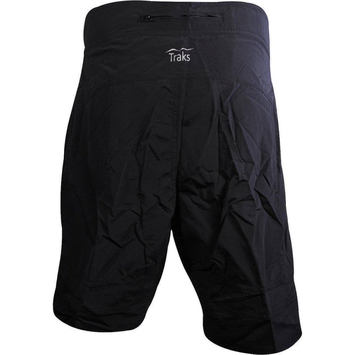 Traks Danby Mens Baggy Cycling Shorts - Black - Start Fitness