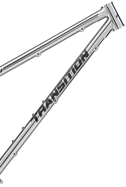 Transition TransAm Steel Mountain Bike Frameset 2024 - Chrome