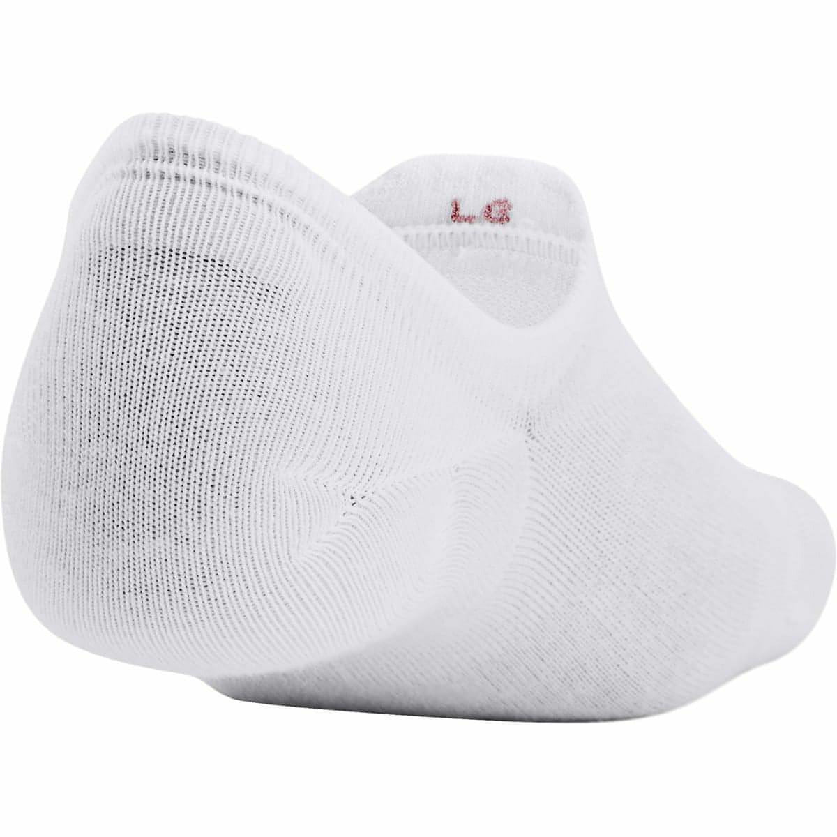 Under Armour Essential (3 Pack) Ultra Low Socks - White - Start Fitness