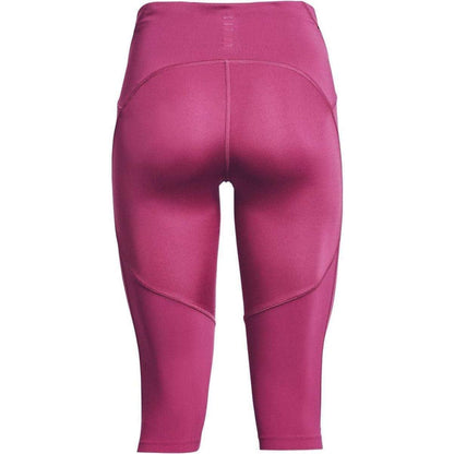 Under Armour Fly Fast Speed 3/4 Capri Womens Running Tights - Pink - Start Fitness