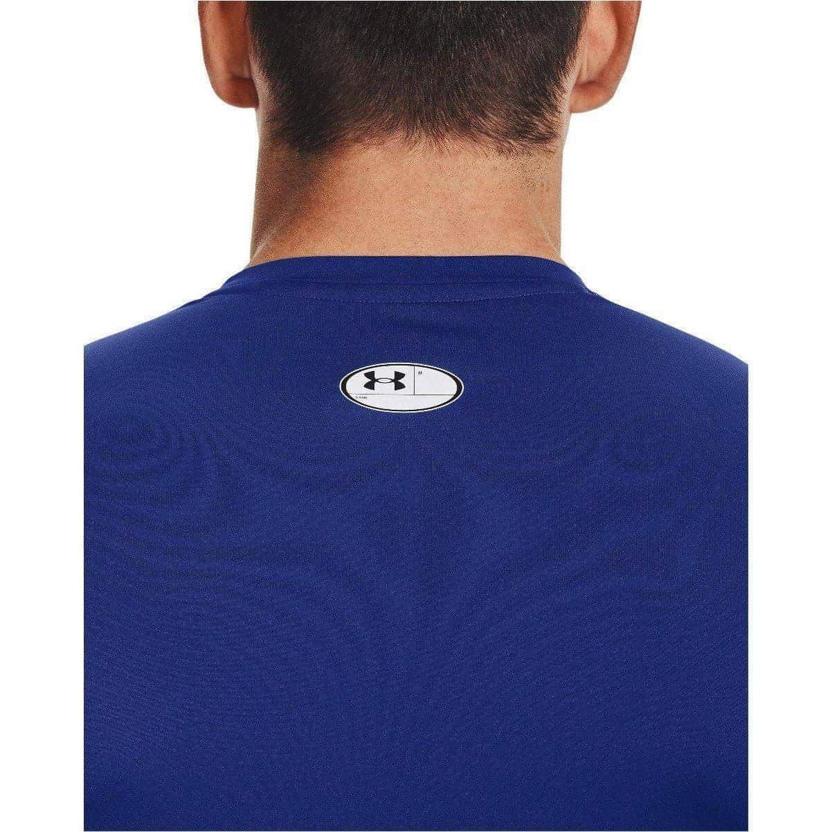 Under Armour HeatGear Armour Long Sleeve Mens Compression Top -Blue - Start Fitness