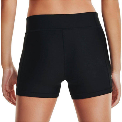 Under Armour HeatGear Mid Rise Womens Short Training Tights - Black - Start Fitness