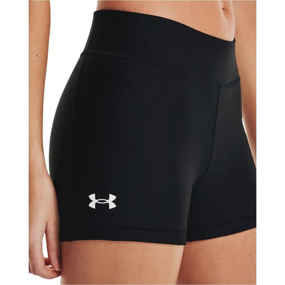 Under Armour HeatGear Mid Rise Womens Short Training Tights - Black - Start Fitness