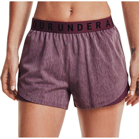 Under Armour Play Up 3.0 Twist Womens Training Shorts - Purple - Start Fitness