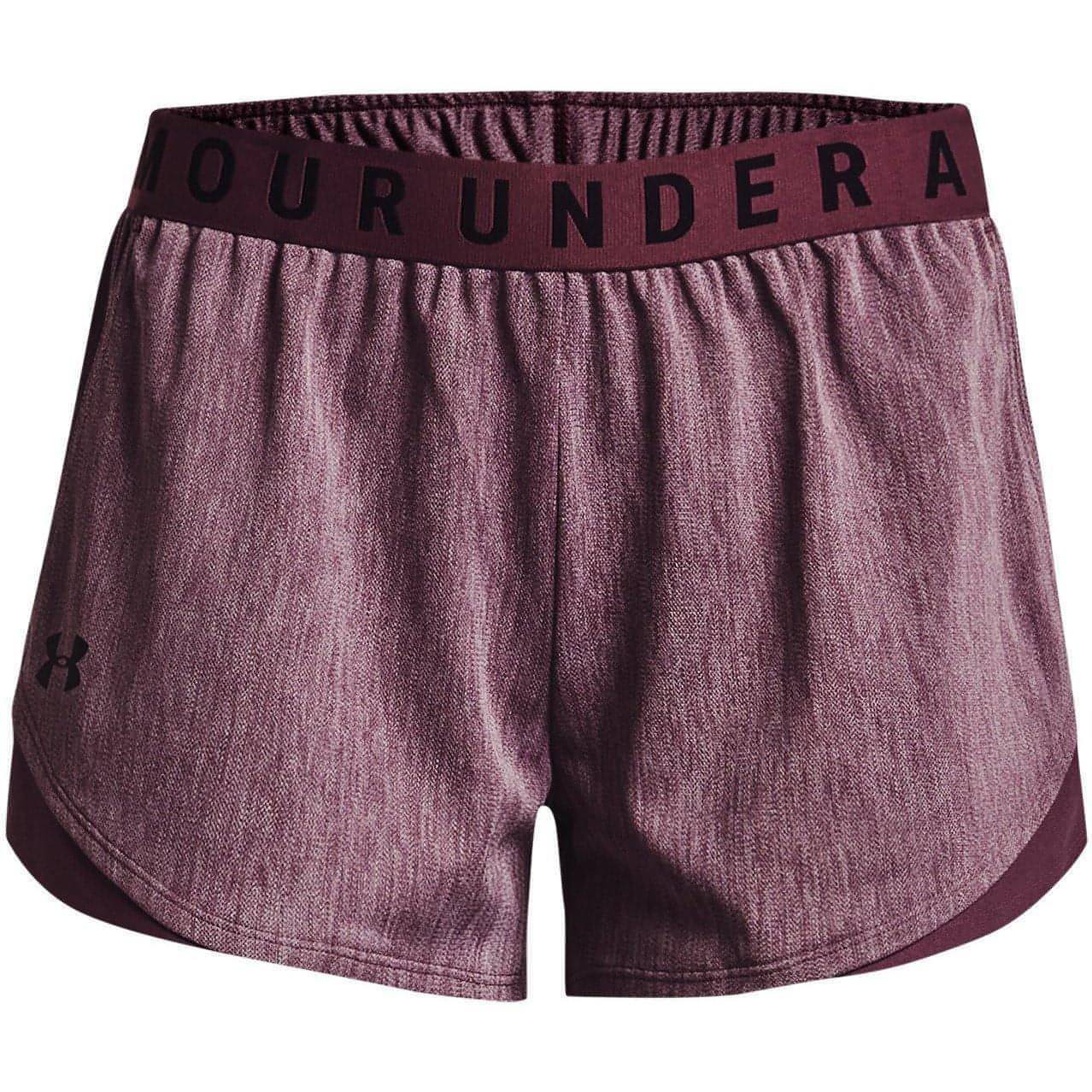 Under Armour Play Up 3.0 Twist Womens Training Shorts - Purple - Start Fitness