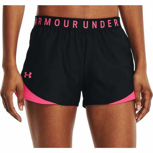 Under Armour Play Up 3.0 Womens Running Shorts - Black - Start Fitness