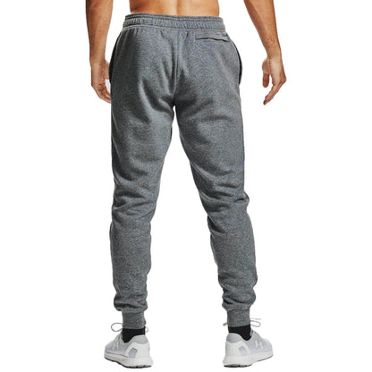 Under Armour Rival Mens Fleece Joggers - Grey - Start Fitness