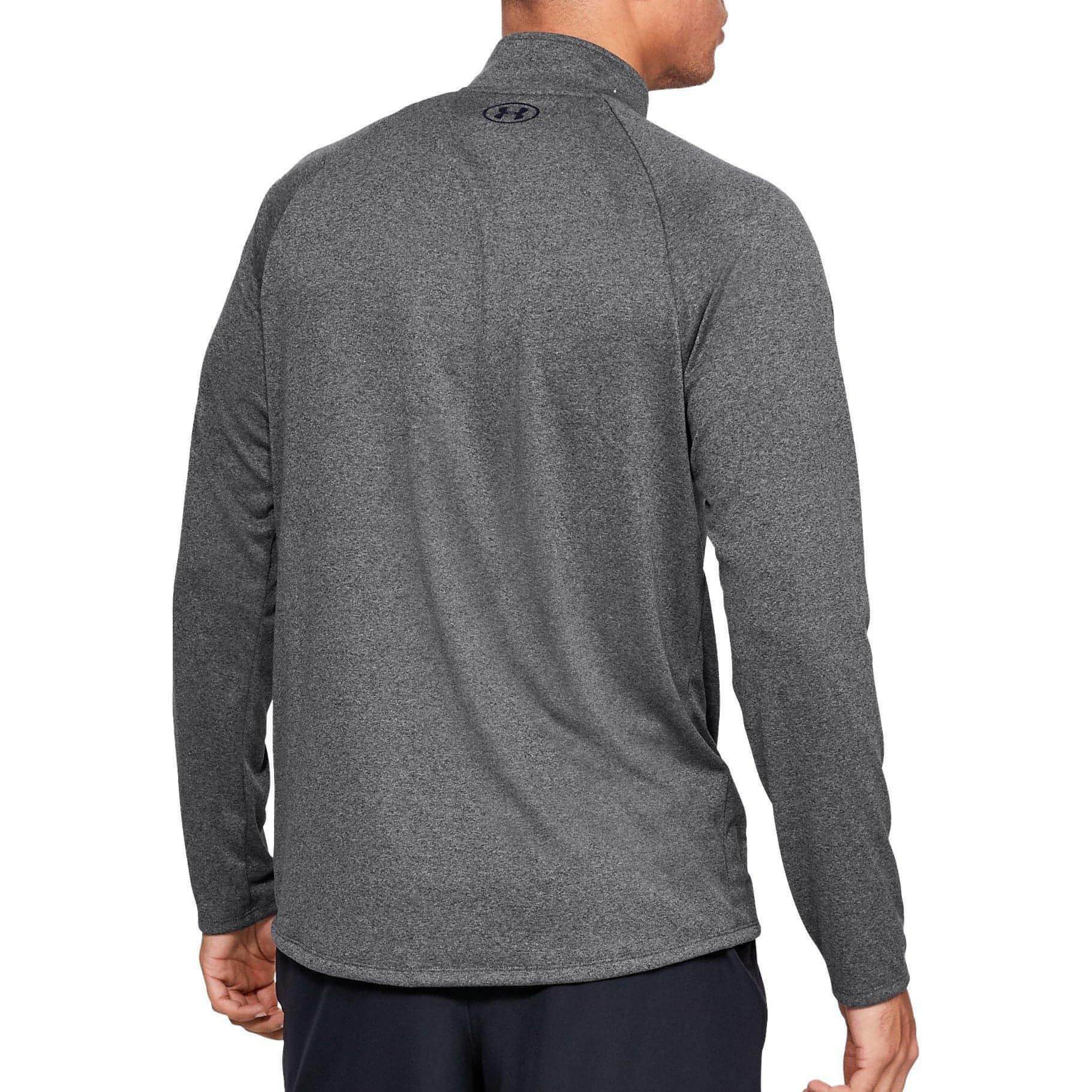 Under Armour Tech 2.0 Half Zip Long Sleeve Mens Training Top - Grey - Start Fitness