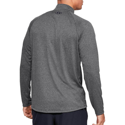 Under Armour Tech 2.0 Half Zip Long Sleeve Mens Training Top - Grey - Start Fitness