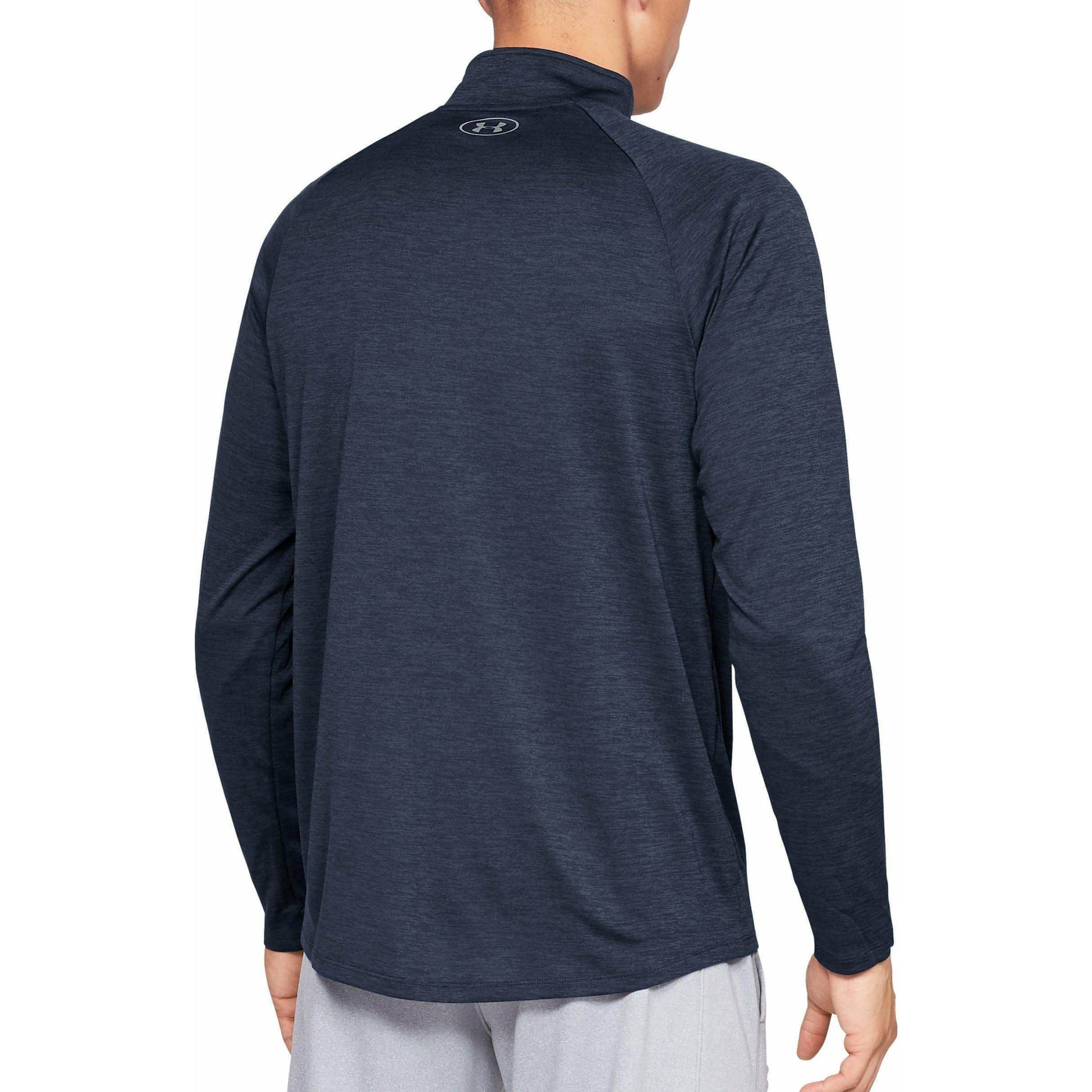 Under Armour Tech 2.0 Half Zip Long Sleeve Mens Training Top - Navy - Start Fitness