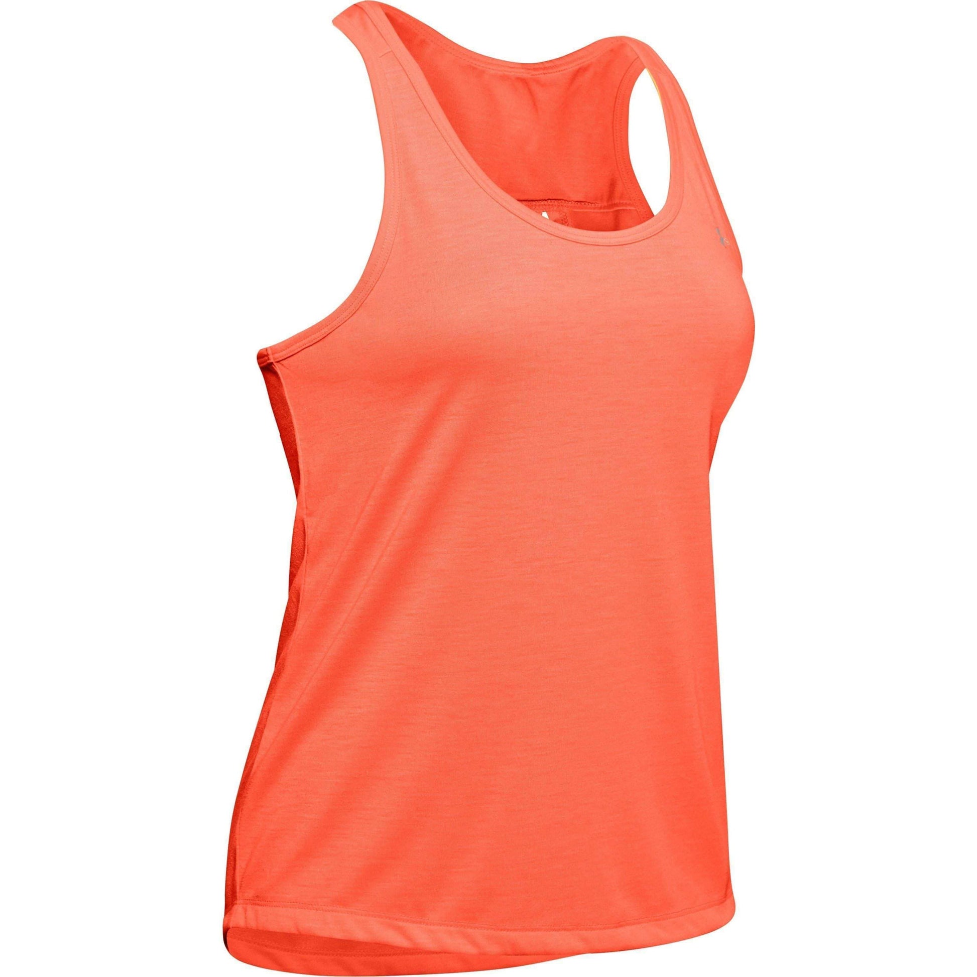 Under Armour Whisperlight Tie Back Womens Training Vest Tank Top - Orange - Start Fitness
