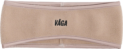 Vaga Fleece Running Headband - Beige
