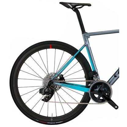 Wilier Triestina 0 SL Rival AXS Carbon Road Bike 2023 - Grey & Blue