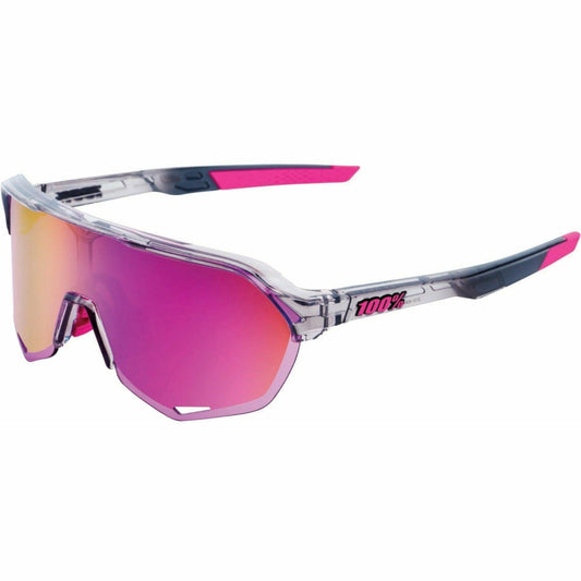 100% S2 Cycling Sunglasses - Polished Translucent Grey