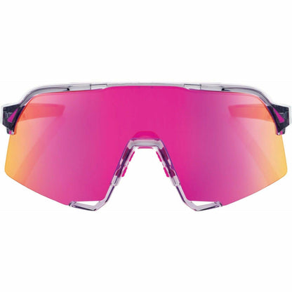 100% S3 Cycling Sunglasses - Polished Translucent Grey