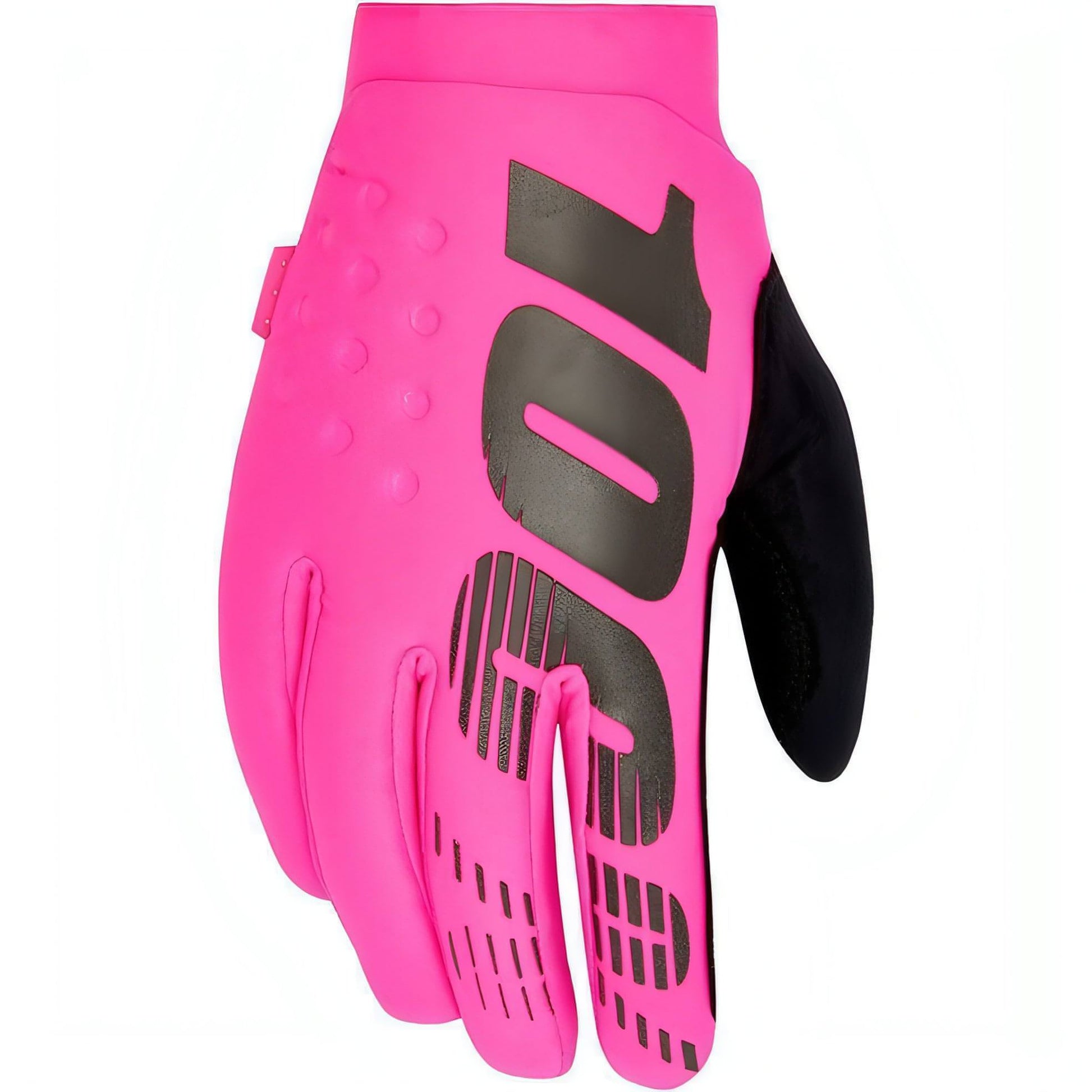 100% Brisker Cold Weather Full Finger Cycling Gloves - Pink - Start Fitness