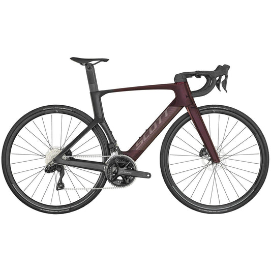 Scott Foil RC 30 105 Di2 Carbon Road Bike 2023 - Red & Black