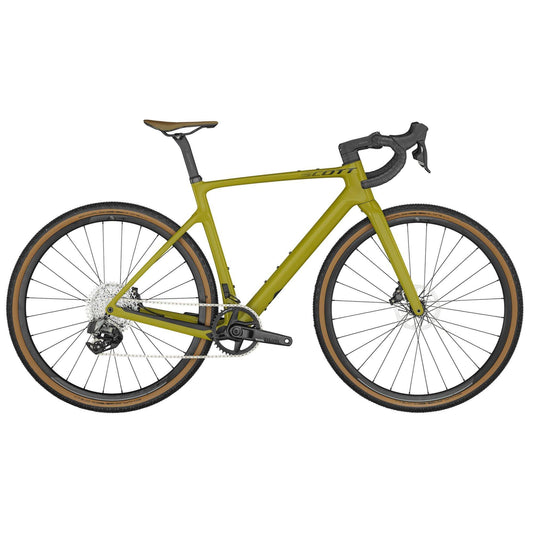 Scott Addict Gravel 20 Carbon Gravel Bike 2023 - Savana Green