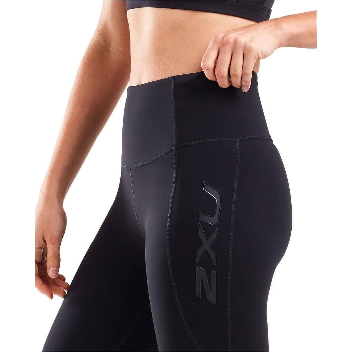 2XU Fitness New Heights Compression Womens Short Running Tights - Blac –  Start Fitness