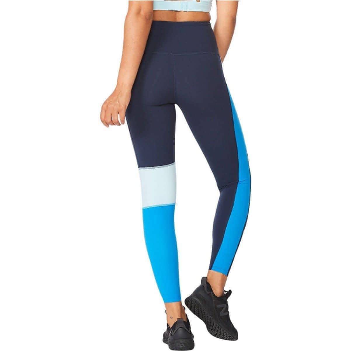 2XU Form Block Hi Rise Compression Womens Long Running Tights - Navy –  Start Fitness